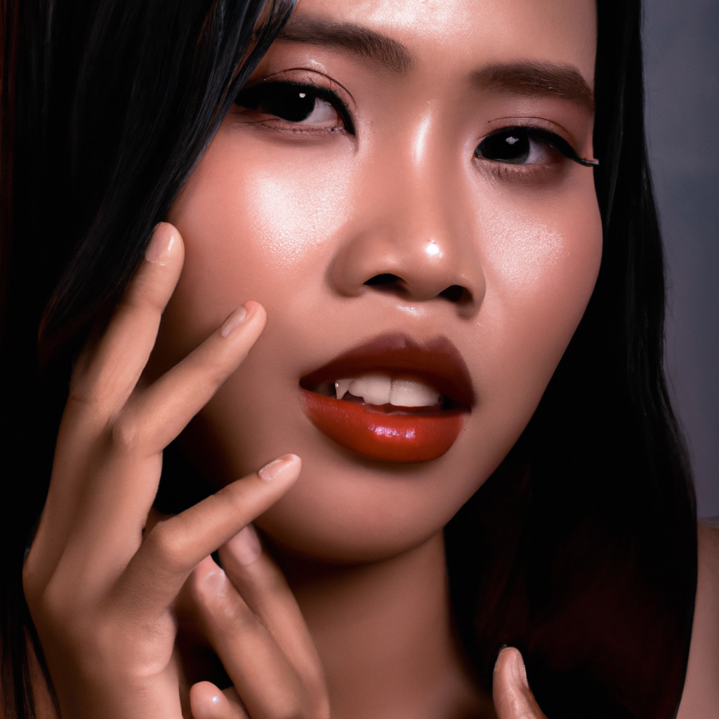 보정 전 인물 사진